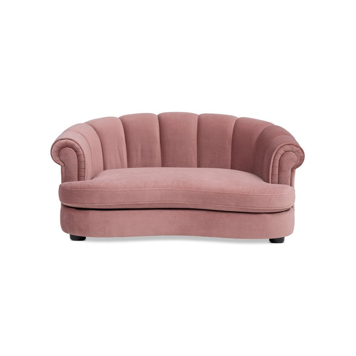 Halle - Rolled Arm Dog Bed - Pink Jennifer Taylor Home