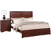 Bed With 2 Panel Headboard Home Essentials