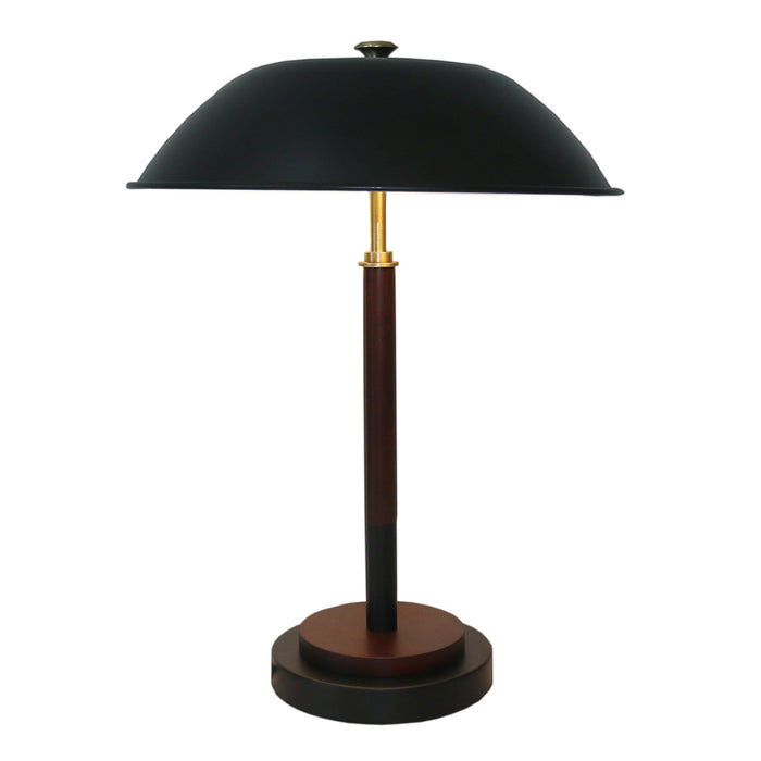 Cosmiclume - Umbrella Shaped Table Lamp 110V - Black Ashcroft Furniture