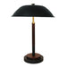 Cosmiclume - Umbrella Shaped Table Lamp 110V - Black Ashcroft Furniture