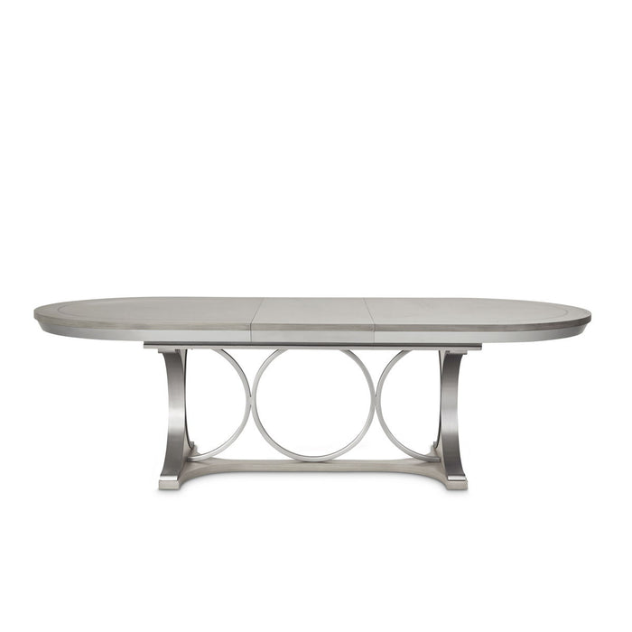 Eclipse - Oval Dining Table - Moonlight Gray