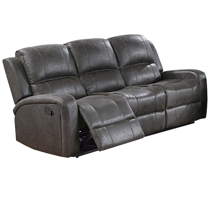 Modern Reclining Sofa With Padded Seat And Backrest Home Essentials