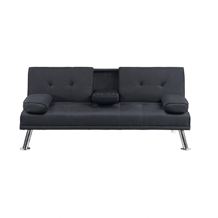 Adjustable Sofa With Fold Down Table And Cup Holders Home Essentials