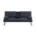 Adjustable Sofa With Fold Down Table And Cup Holders Home Essentials