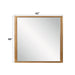 Zoey - Mirror - Oak ACME