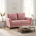 Patricia - Curved Arm Loveseat Sofa US Pride