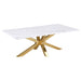 Maciel - 2 Piece Marble Coffee And End Table Set With Base Marble - White Marble Furniture Max