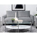 Dixon - Upholstered Sofa With Rounded Arms And Texture - Gray Furniture Max
