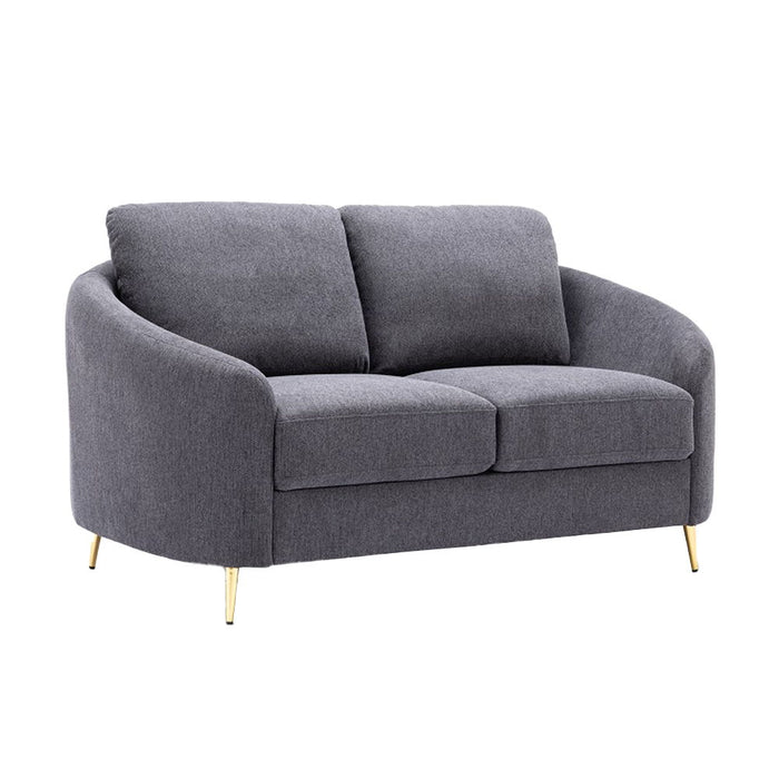 Yuina - Loveseat - Gray Linen ACME