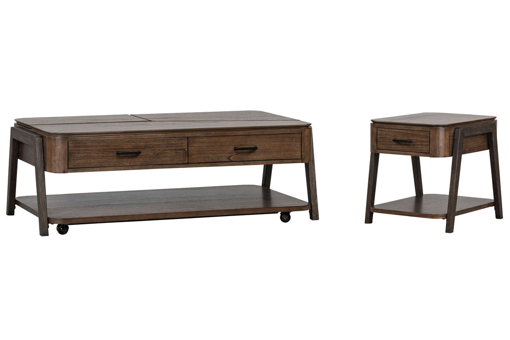 Hallie - Lift Top Storage Cocktail Table Set Magnussen Furniture