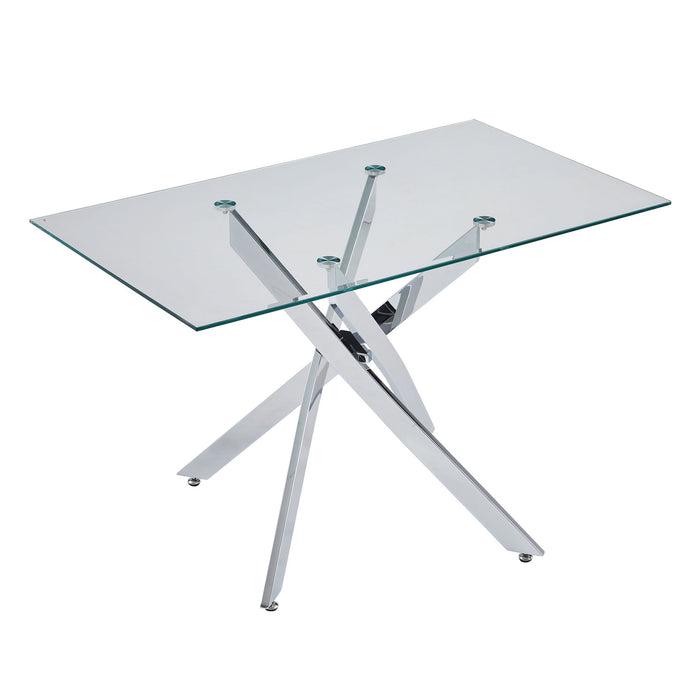 Modern Rectangular Table For Dining Room Home Essentials