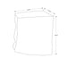 Accent Table, Indoor Outdoor Use - Black 8th Street