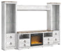 Willowton - Entertainment Center With Fireplace Option Signature Design by Ashley®