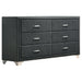 Kennedy - 6 Drawer Dresser Furniture Max