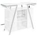 Katia - Wine Cabinet With LED Home Bar, 12 Bottle Storage - Gloss White Furniture Max