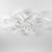 Flower Ceiling Fan With Remote Controlled LED Light, Flush Mount DC Motor Fan Daily Nest
