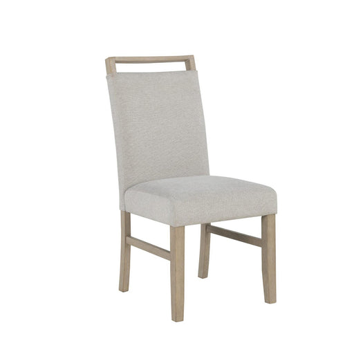 Vanilla - Real Marble Dining Table And Chair Set With Upholstery - Beige / Natural Global Furniture USA