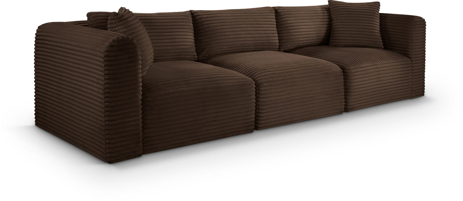 Shaggy - 3 Seat Modular Sofa Meridian Furniture