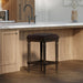 Square Stool With Upholstered Seat Home Essentials