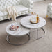 2 Piece Nesting Coffee Table Set For Living Room Home Essentials