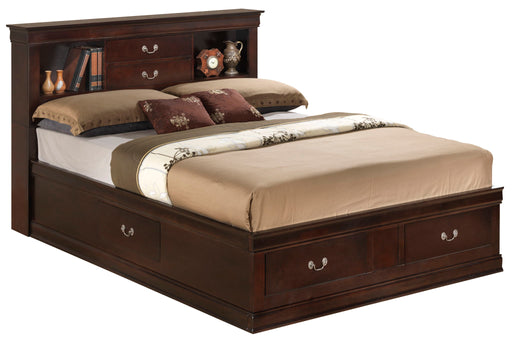 Louis Phillipe - Bookcase Storage Bed Glory Furniture