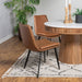 Feast - Coffee Dining Chair (Set of 2) - Coffee Furniture Max