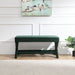 Comfort Double Bench Upholstered With X Crossed Legs Home Essentials