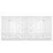 Shaker Free Standing Bathroom Vanity Cabinet & Sink, Soft Close Drawers, Soft Close Doors Hearth and Haven