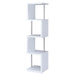 4 Tier Bookcase With Accents Furniture Max