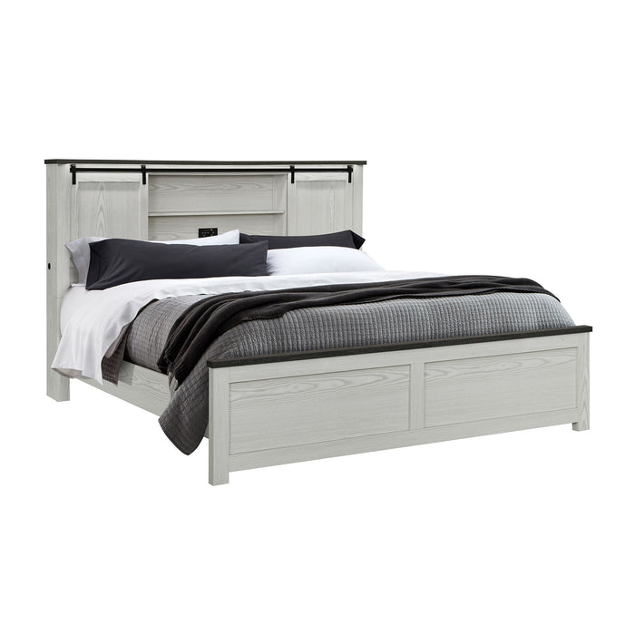 Avery - Bed With Bookcase Headboard Global Furniture USA