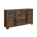 Prime - Dresser With 6 Drawers - Brown Black Global Furniture USA