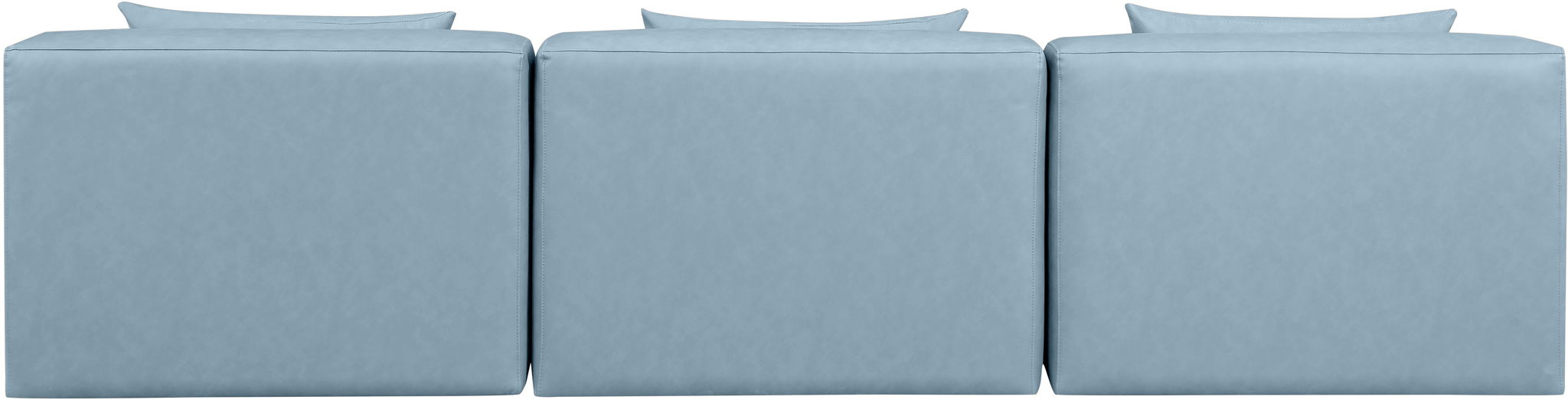 Cube - Modular 3 Seat Armless Sofa Meridian Furniture