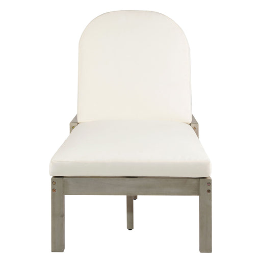 Outdoor Chaise Lounge With 5 Position Adjustable Backrest (Set of 2) Hearth and Haven