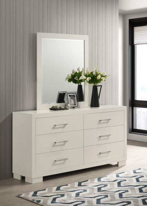 Jessica - 6-Drawer Dresser With Mirror