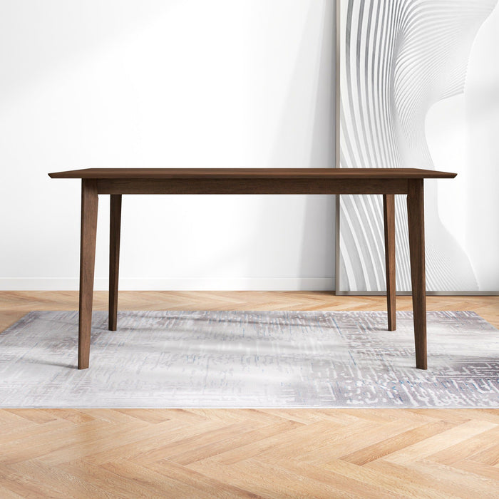 Carlos - Dining Table And 4 Side Chairs - Oak / Dark Gray Ashcroft Furniture