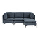 Upholstered Modular Sectional & Tall Legs Home Essentials