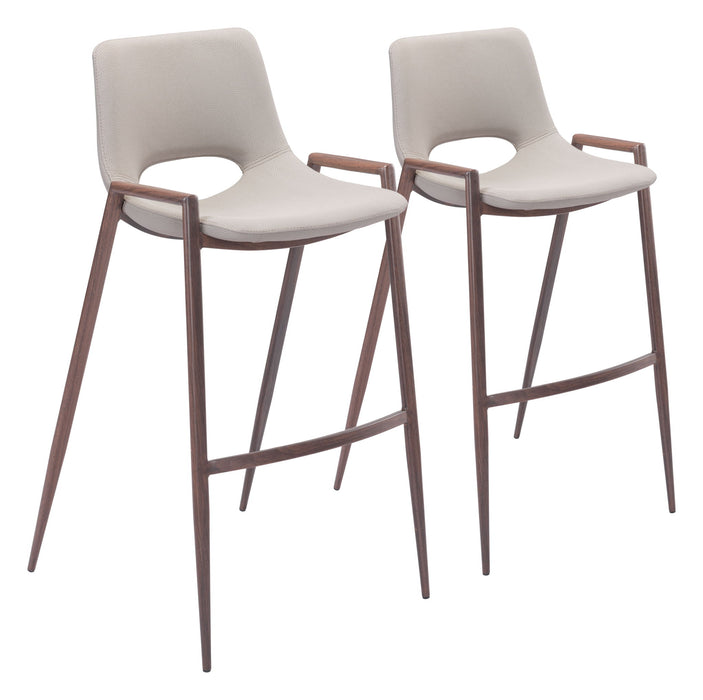 Desi - Barstool (Set of 2) Zuo Modern