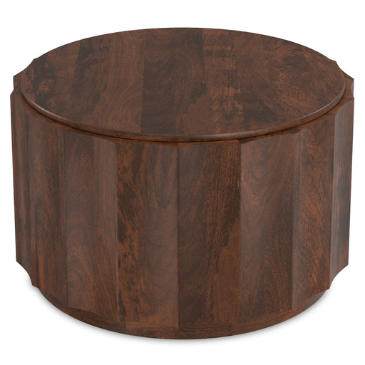 Trenton - Coffee Table - Walnut Brown Simpli-Home