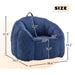 Giant Bean Bag Chair Sofa For Living Room - Dark Blue Home Essentials