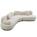 Modern Curved Modular 5 Seater Sofa Home Essentials