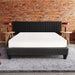 14" Upholstered Platform Bed Base, Mattress Foundation Daily Nest