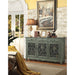 Naomi - 3 Drawer Scrollwork Accent Cabinet - Green Furniture Max