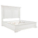 Bedroom Set With LED Lighting And Carved Moldings Furniture Max