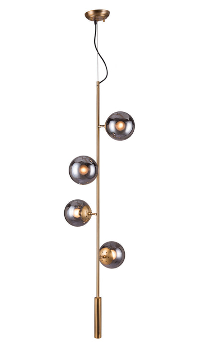 Zatara - Ceiling Lamp - Brass Zuo Modern