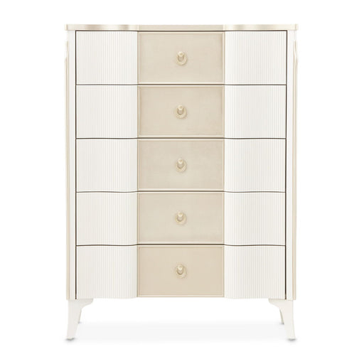 La Marisia - 5-Drawer Chest - Creamy Pearl Michael Amini