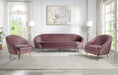 Abey - Chair - Pink Velvet ACME