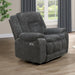 Stanwick - Glider Recliner With Power Footrest - Gray New Classic