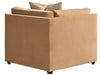 Ally - Corner Chair, Special Order - Light Brown Universal Furniture