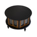 Round 3 Door Storage Coffee Table For Living Room Home Essentials