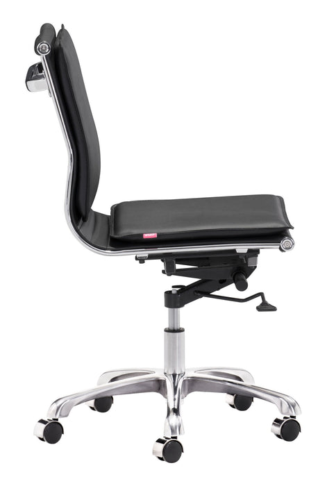 Lider Plus - Armless Office Chair Zuo Modern